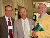 David Balaban, MD, Dan Pambianco, MD, and Byrd Leavell, MD -- partners and past Presidents of the Virginia Gastroenterological Society