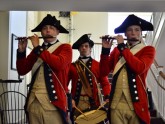 A fife and drum corps traditionally opens the meeting on Saturday morning. 
